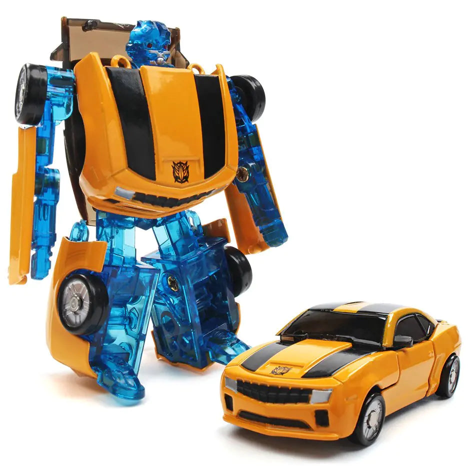 Alloy Transforming Robot Car Model Toy