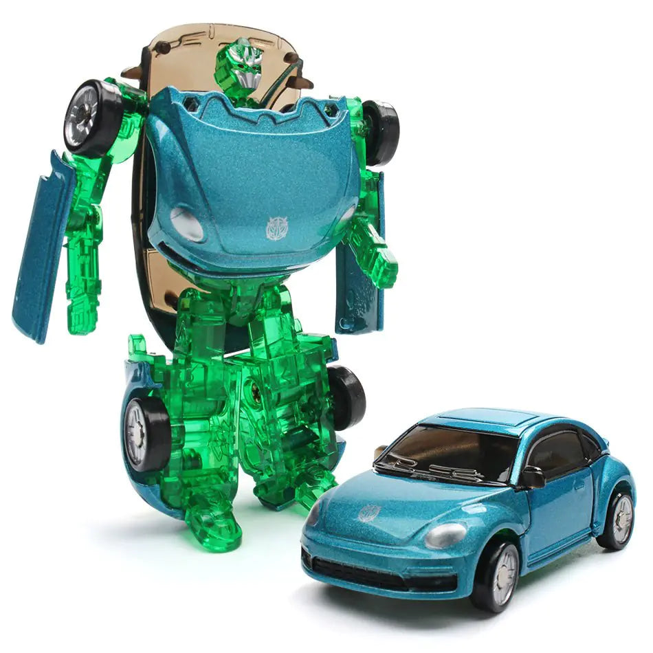 Alloy Transforming Robot Car Model Toy
