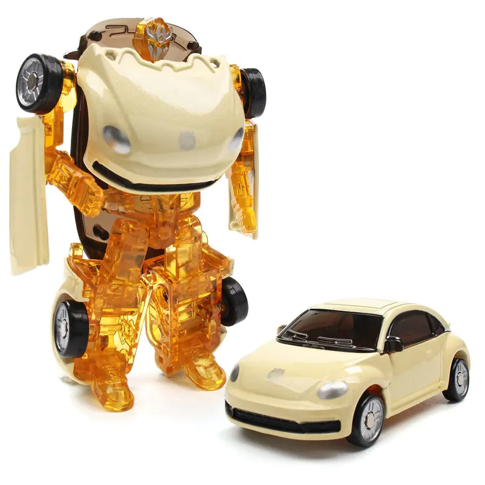 Alloy Transforming Robot Car Model Toy