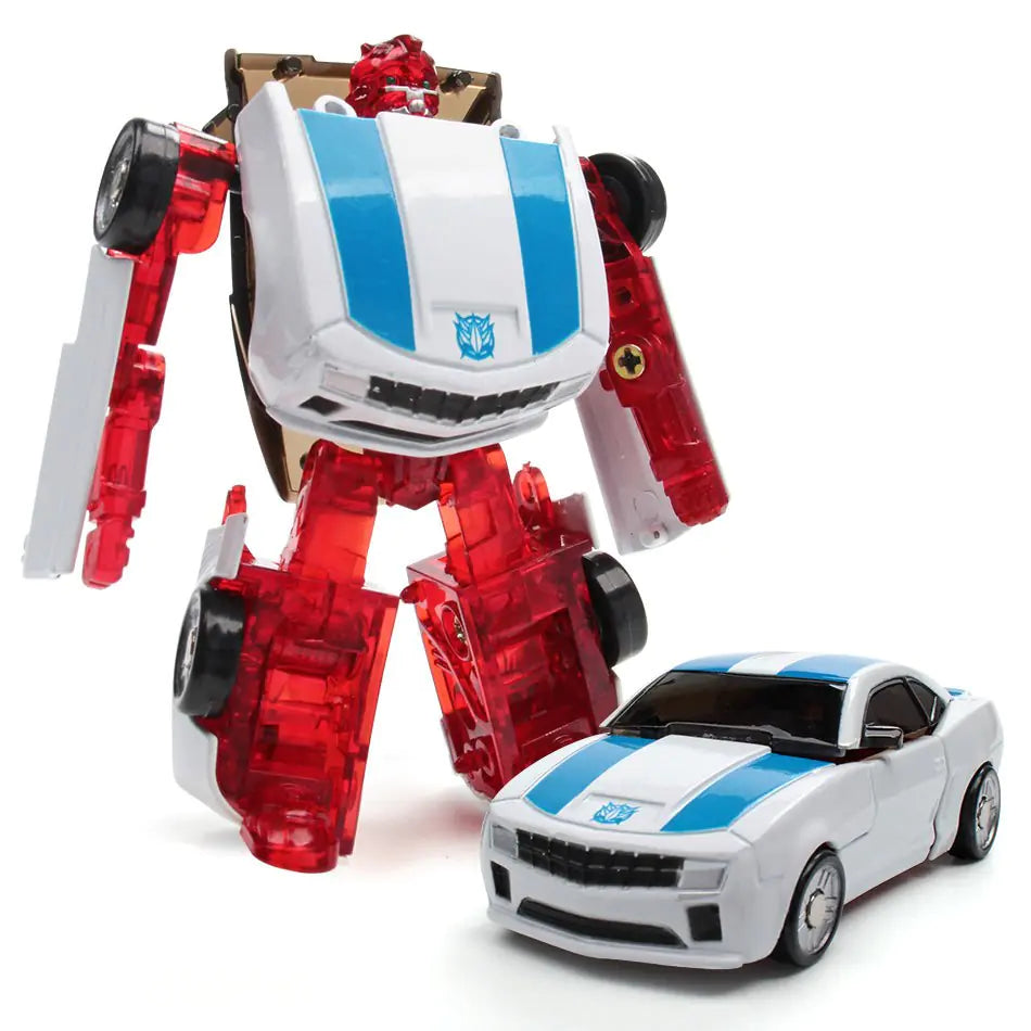 Alloy Transforming Robot Car Model Toy