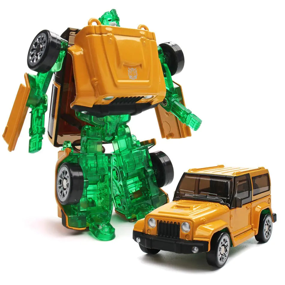 Alloy Transforming Robot Car Model Toy