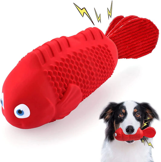 Amazon Hot Selling Dog Toy - Durable Rubber Clownfish